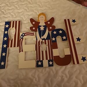 Patriotic Peace Decoration